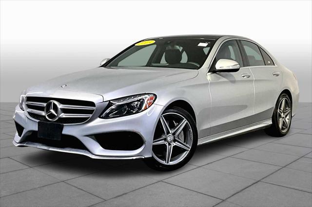 used 2015 Mercedes-Benz C-Class car, priced at $17,988