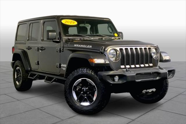 used 2019 Jeep Wrangler Unlimited car, priced at $26,488