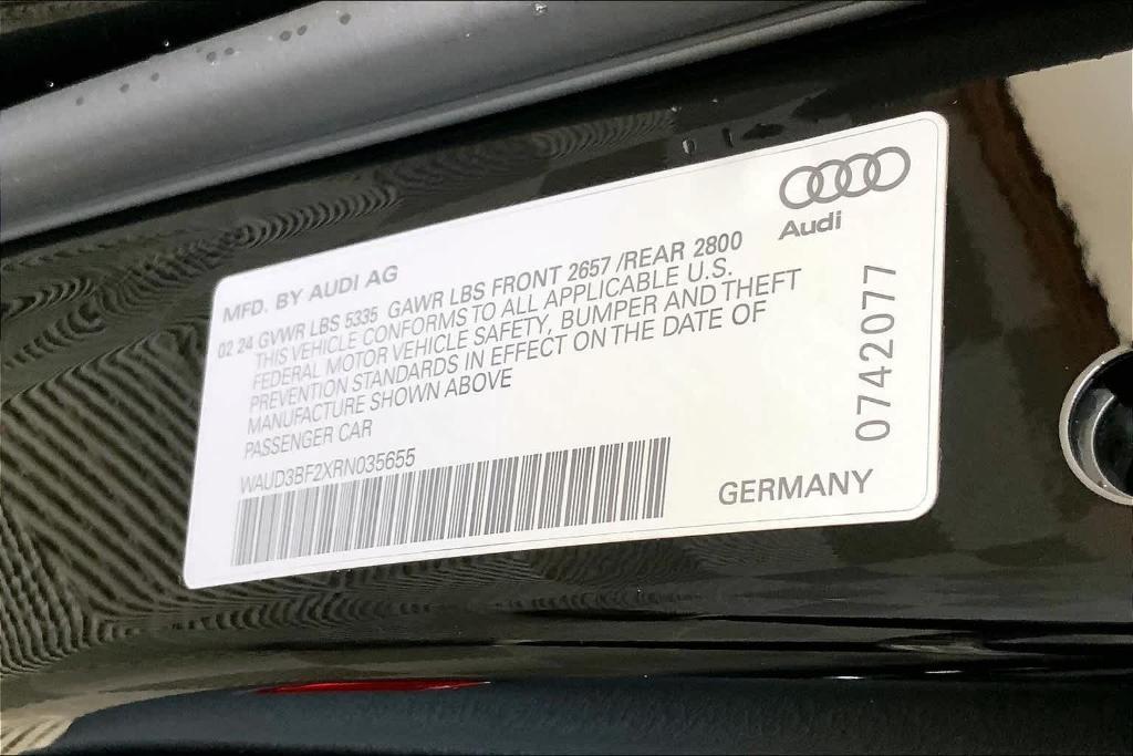 new 2024 Audi A6 car, priced at $64,080