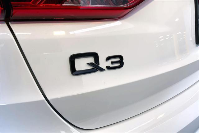 new 2024 Audi Q3 car, priced at $45,990