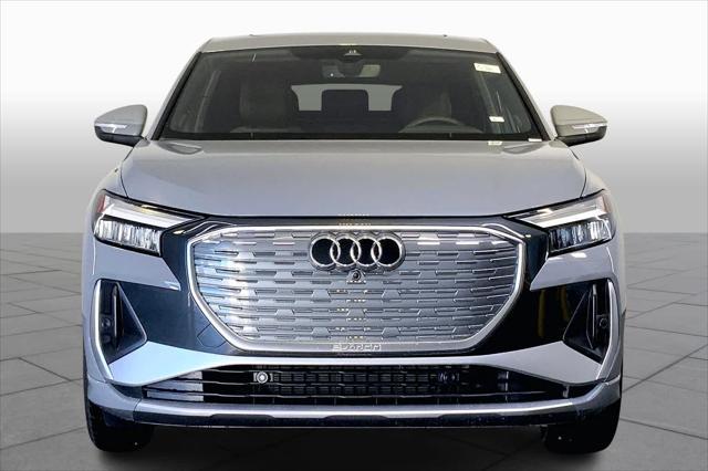 new 2025 Audi Q4 e-tron Sportback car, priced at $65,175