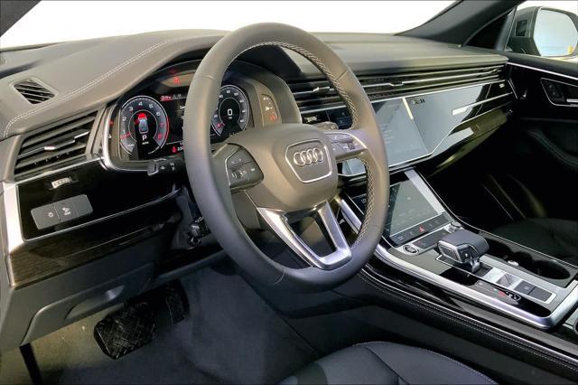 new 2025 Audi Q8 car, priced at $85,955