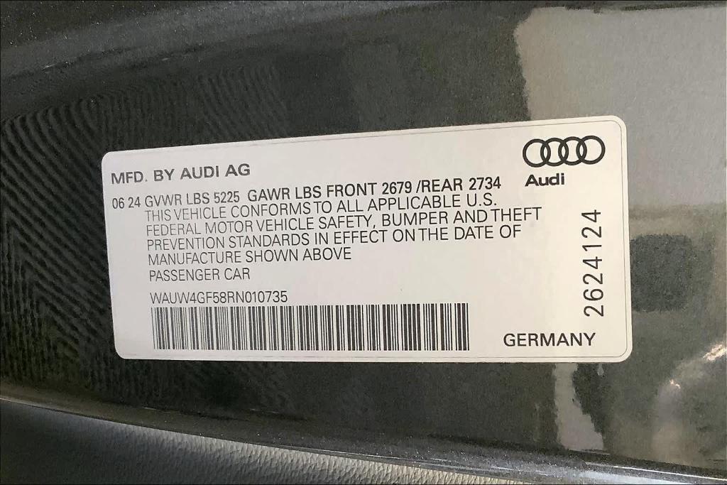 new 2024 Audi S5 car, priced at $75,475