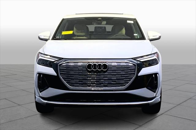 new 2025 Audi Q4 e-tron Sportback car, priced at $63,625