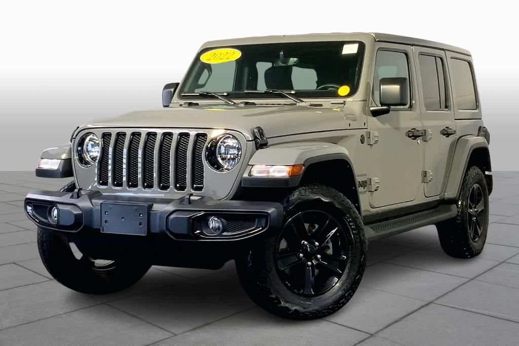 used 2022 Jeep Wrangler Unlimited car, priced at $42,988
