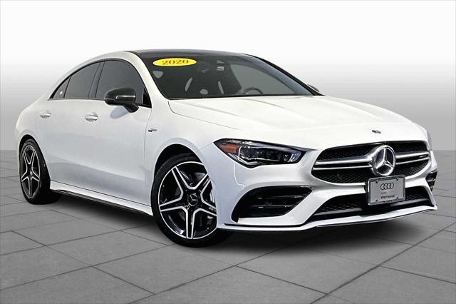 used 2020 Mercedes-Benz AMG CLA 35 car, priced at $32,888