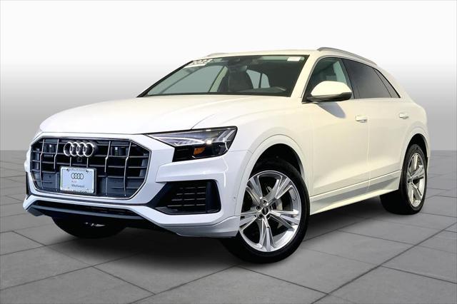 used 2023 Audi Q8 car, priced at $58,488