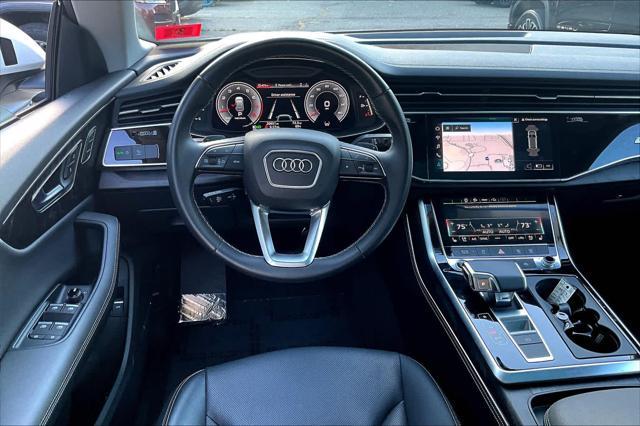 used 2023 Audi Q8 car, priced at $58,488