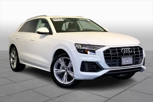 used 2023 Audi Q8 car, priced at $58,488