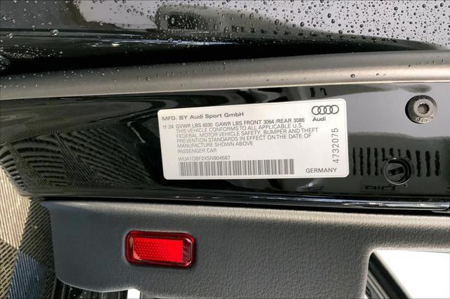 new 2025 Audi RS 6 Avant car, priced at $143,355