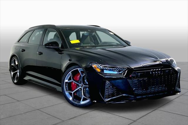 new 2025 Audi RS 6 Avant car, priced at $143,355