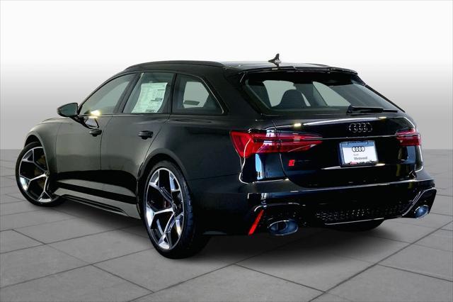 new 2025 Audi RS 6 Avant car, priced at $143,355