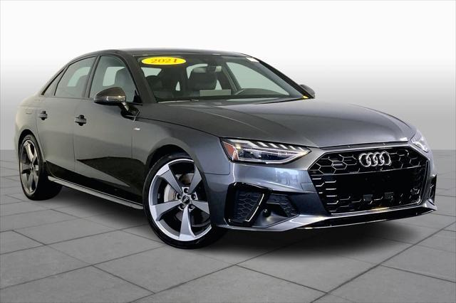 used 2021 Audi A4 car, priced at $29,488