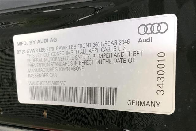 new 2025 Audi S5 car, priced at $69,635