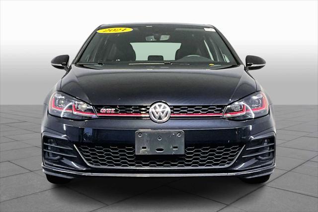 used 2021 Volkswagen Golf GTI car, priced at $25,988