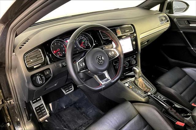 used 2021 Volkswagen Golf GTI car, priced at $25,988