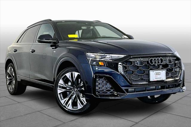 new 2025 Audi Q8 car, priced at $85,850