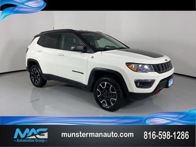 used 2021 Jeep Compass car, priced at $13,160