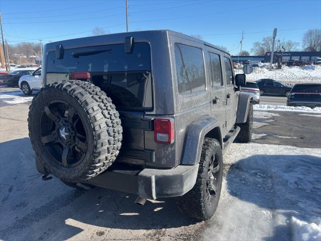 used 2014 Jeep Wrangler Unlimited car, priced at $15,037