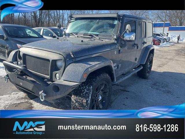 used 2014 Jeep Wrangler Unlimited car, priced at $15,037