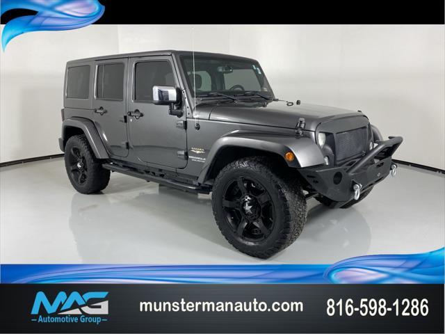 used 2014 Jeep Wrangler Unlimited car, priced at $15,510