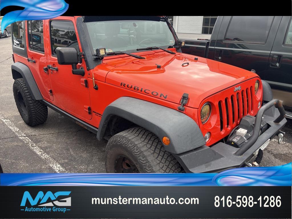 used 2015 Jeep Wrangler Unlimited car, priced at $11,766