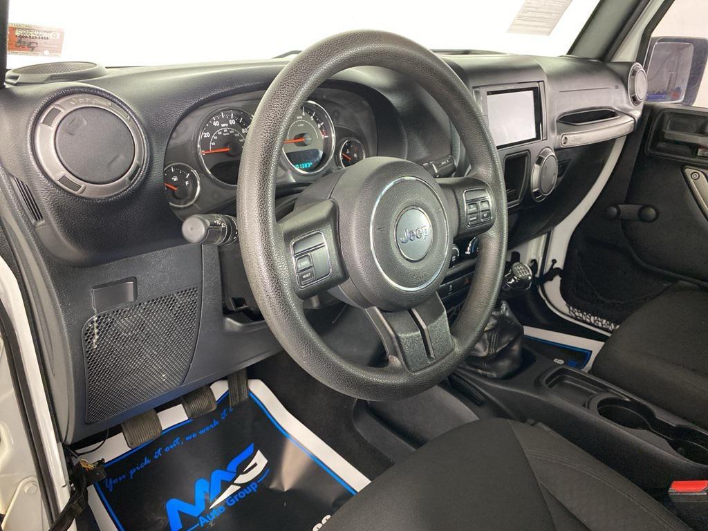 used 2015 Jeep Wrangler car, priced at $12,829