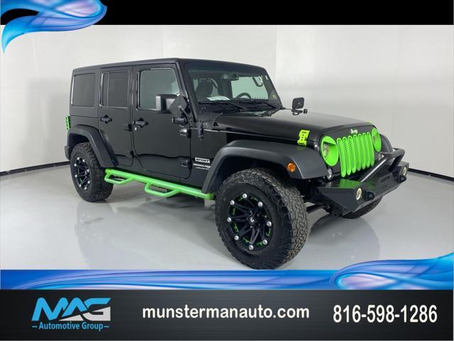 used 2018 Jeep Wrangler JK Unlimited car, priced at $17,939