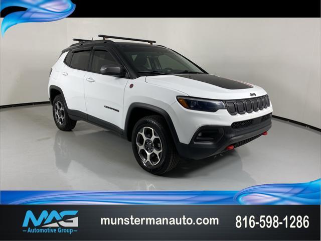 used 2022 Jeep Compass car, priced at $16,584