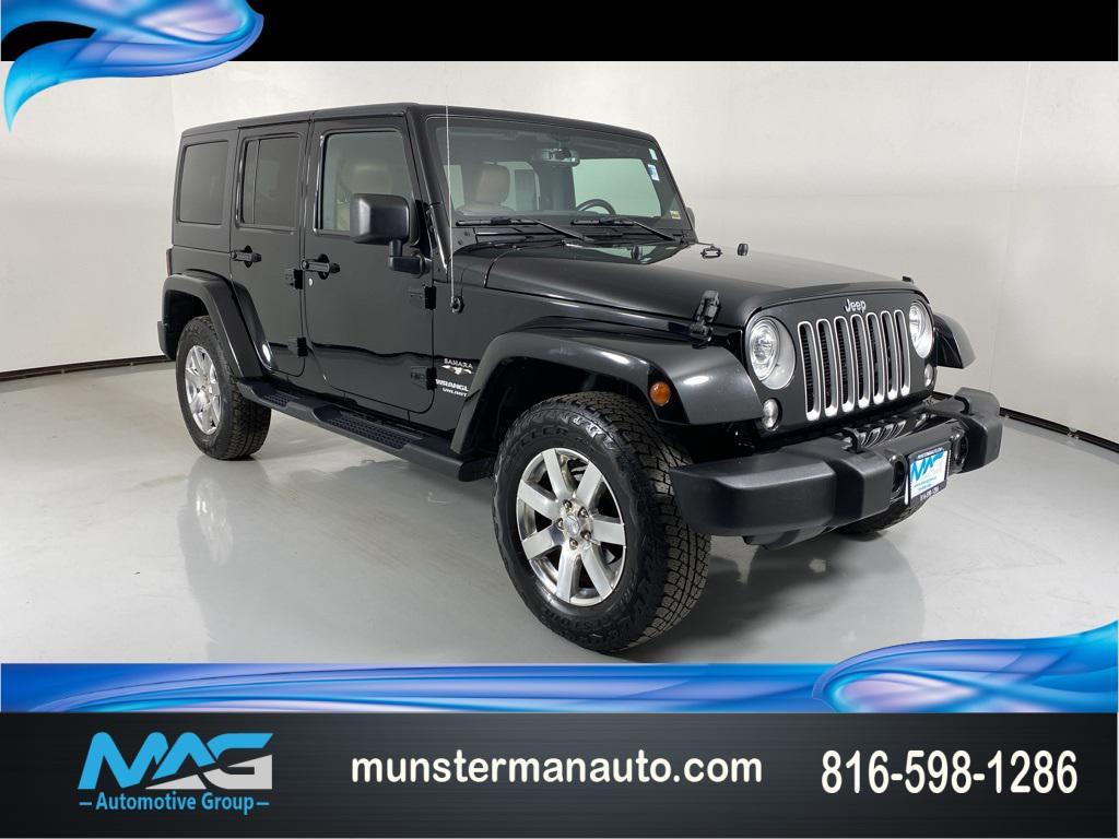 used 2017 Jeep Wrangler Unlimited car, priced at $18,255