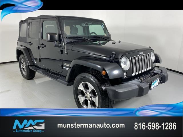 used 2016 Jeep Wrangler Unlimited car, priced at $17,525