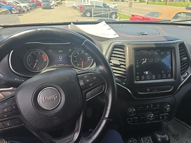 used 2019 Jeep Cherokee car, priced at $12,456