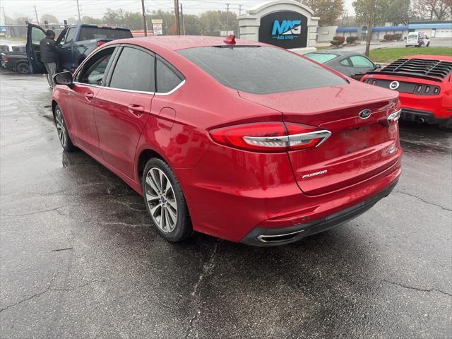 used 2020 Ford Fusion car, priced at $13,348