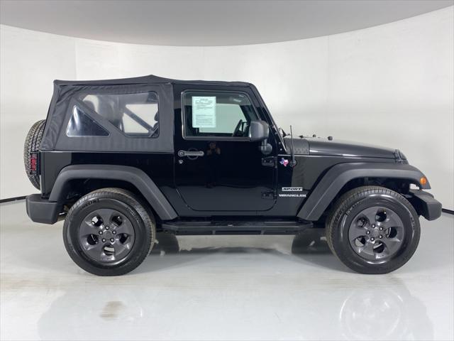 used 2014 Jeep Wrangler car, priced at $14,542