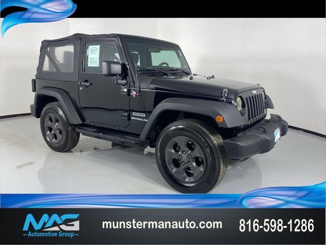 used 2014 Jeep Wrangler car, priced at $14,793