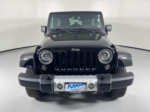 used 2015 Jeep Wrangler Unlimited car, priced at $18,188