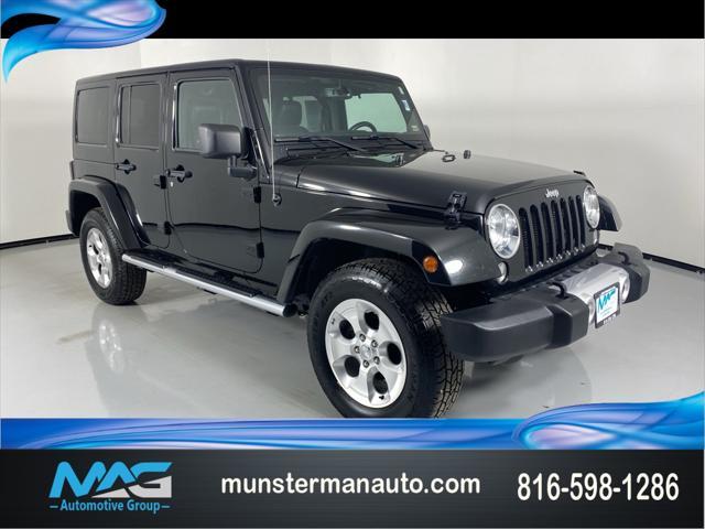 used 2015 Jeep Wrangler Unlimited car, priced at $18,188