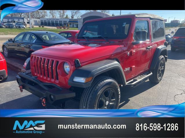 used 2019 Jeep Wrangler car, priced at $21,450