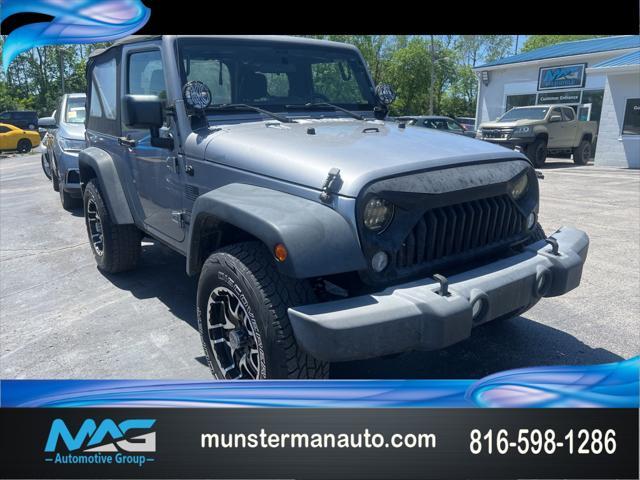 used 2015 Jeep Wrangler car, priced at $16,128