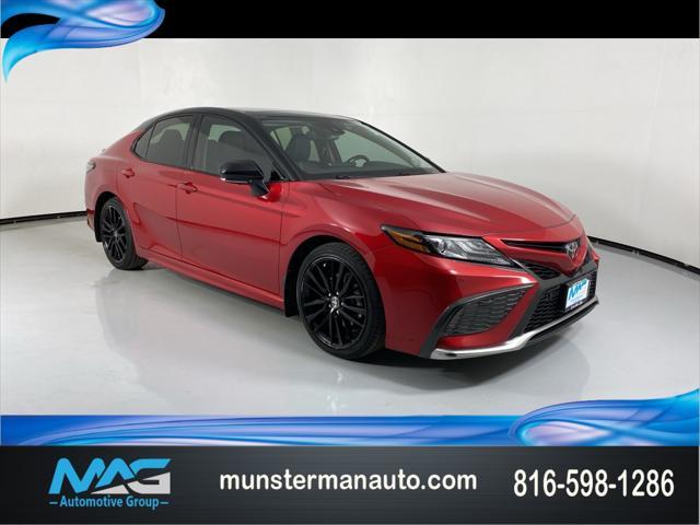used 2021 Toyota Camry car, priced at $19,345