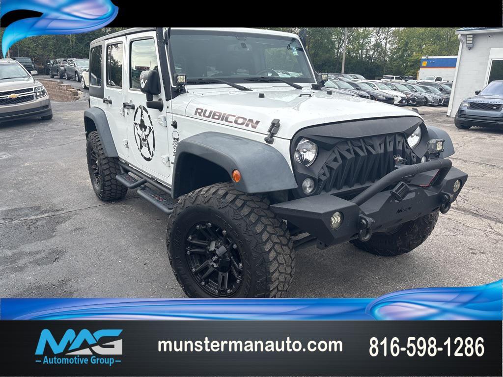 used 2015 Jeep Wrangler Unlimited car, priced at $18,977