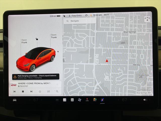 used 2022 Tesla Model 3 car, priced at $18,436
