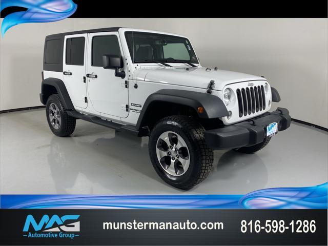 used 2015 Jeep Wrangler Unlimited car, priced at $18,382