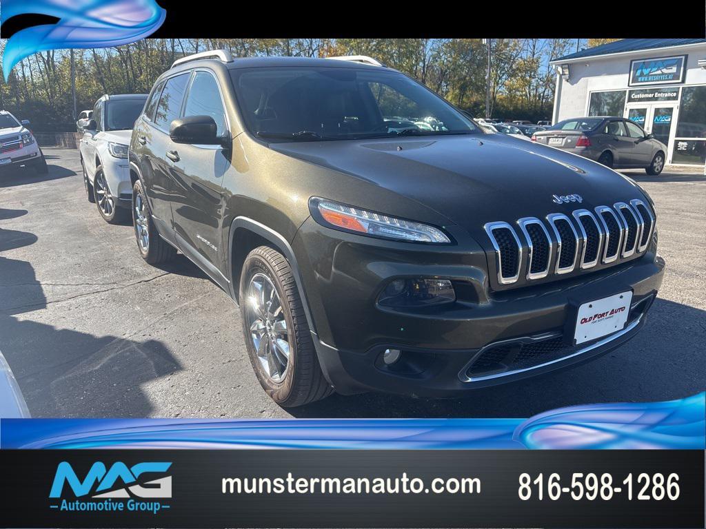used 2015 Jeep Cherokee car, priced at $9,353