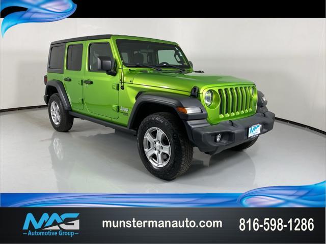 used 2018 Jeep Wrangler Unlimited car, priced at $23,233