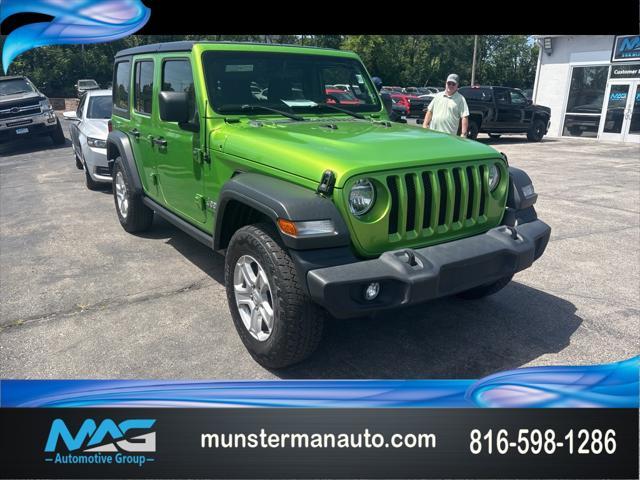 used 2018 Jeep Wrangler Unlimited car, priced at $22,870