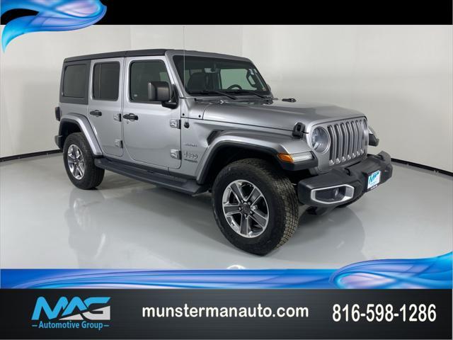 used 2018 Jeep Wrangler Unlimited car, priced at $21,831