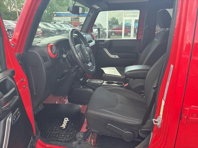 used 2018 Jeep Wrangler JK Unlimited car, priced at $18,356
