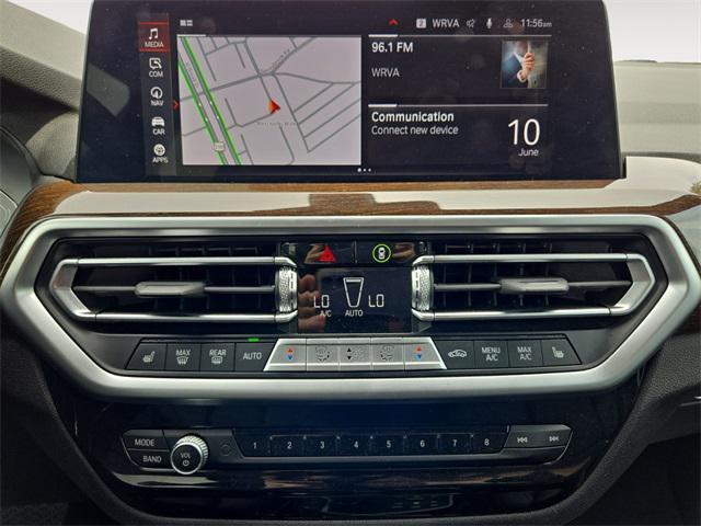 used 2022 BMW X3 car, priced at $33,795