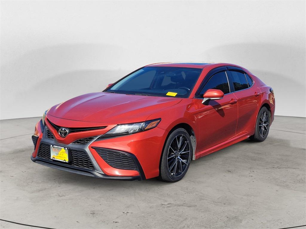 used 2021 Toyota Camry car, priced at $18,695